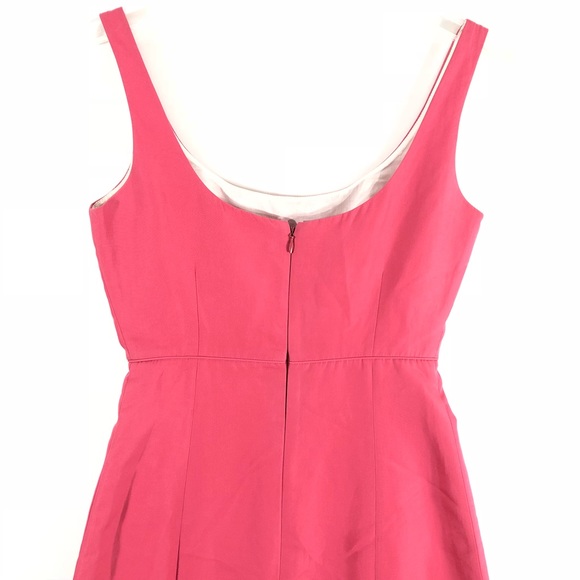 J Crew Dress Cotton Lined A Line Fit Flare - Picture 4 of 6